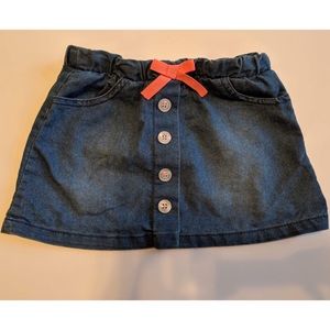 🖤 4t Denim Skirt